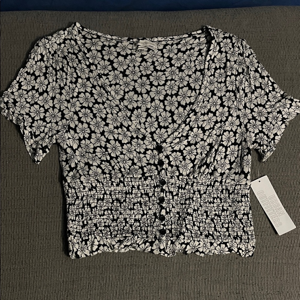 Urban Outfitters Floral Blouse